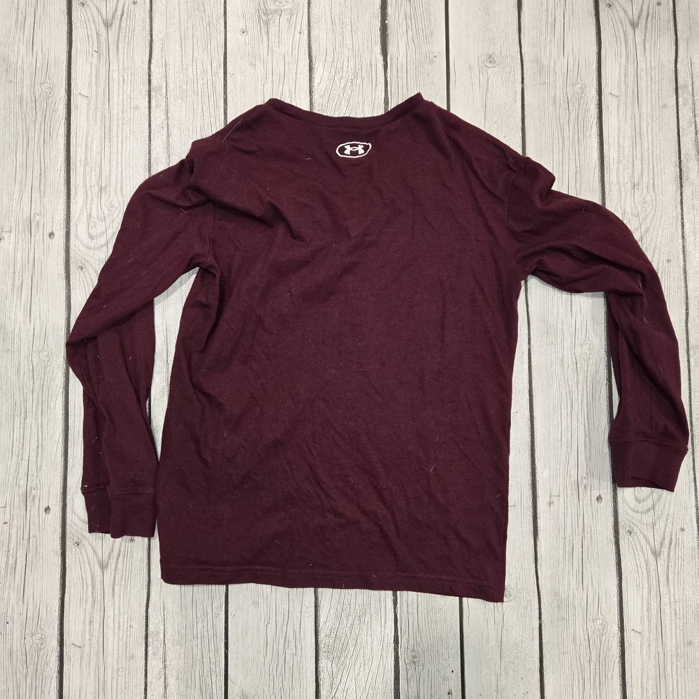 NWOT Under Armour Maroon Project Rock IPBC Long‑Sleeve Boys Size M - Picture 7 of 7